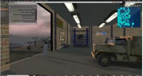 Figure 1: MOSES Virtual Environment 