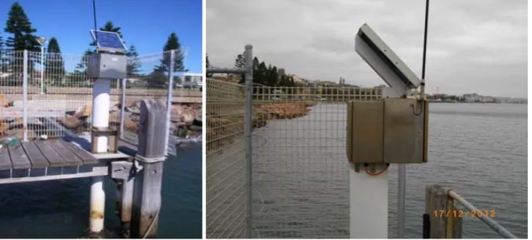 Figure 4: Antenna mount (including CAAM) at Fort Denison CORS. 