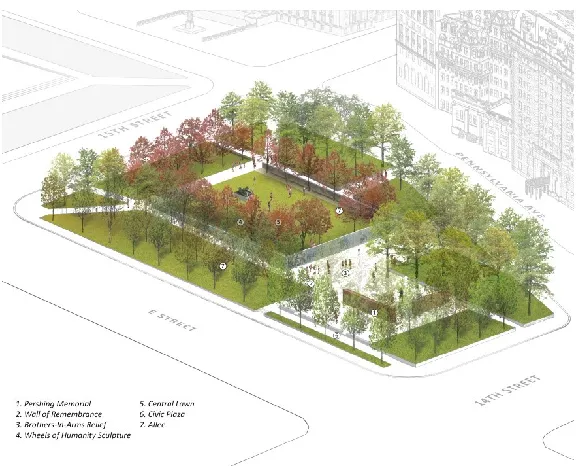 Figure 1.1: The Pershing Memorial at the present-day. (Courtesy of The Washington Post/John Kelly.)  