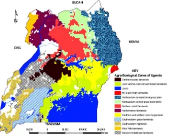 Figure 1.  Map showing the study area