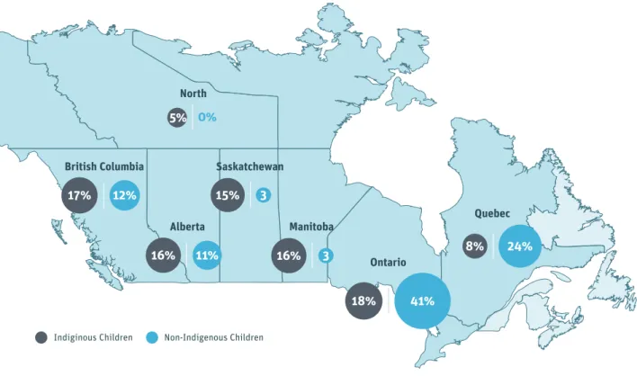 FIgure 3 Child Location in Canada (Map)