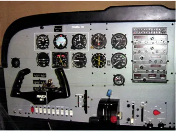 Figure 11. Frasca 141 Instrument Panel. 