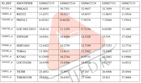 Table 4.1.Dataset 