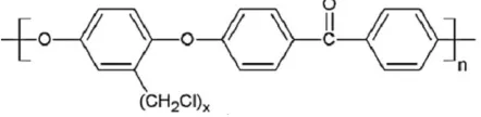 Fig. 3. Chemical structure of CMPEEK.  