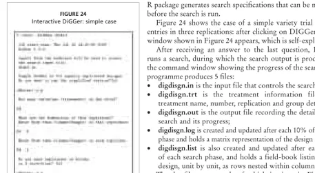 FIGURE 25The digdisgn.lst generated by the randomization shown in Figure 24.