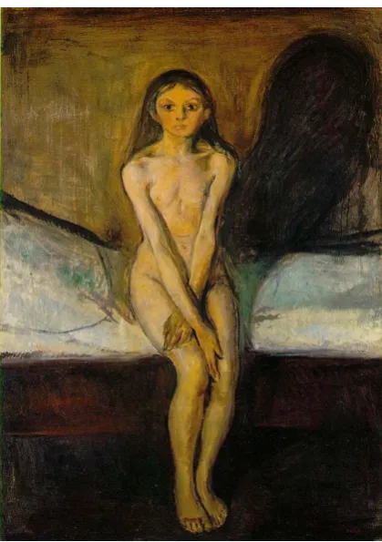 Figure 6: Edvard Munch, Puberty, 1895 