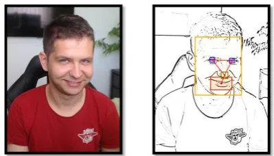 Figure 2. Specific facial parameters extraction 