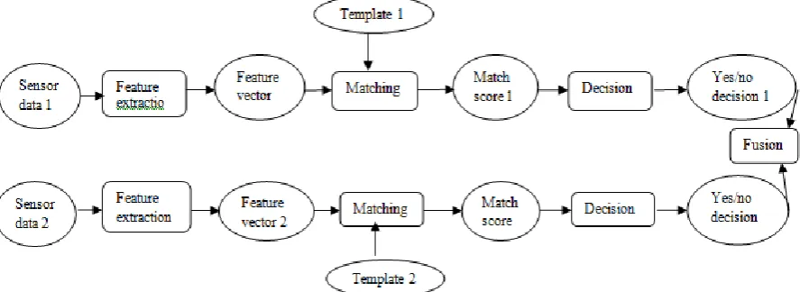 Figure 1.4: Fusion at matching score level 
