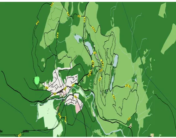 Figure 6. Open Street map in SUMO 