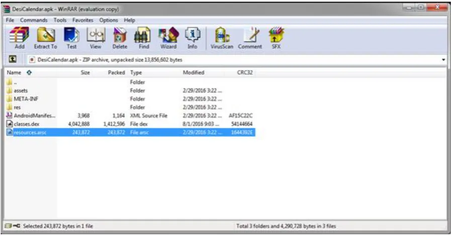 Figure 4.15 Modified apk 