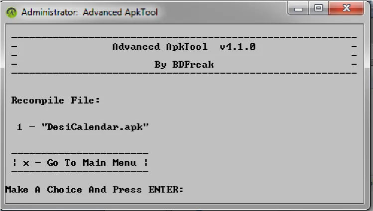 Figure 4.5 shows contents of AndroidManifest.xml opened in Notepad. User can edit this file to revoke a particular permission from apk