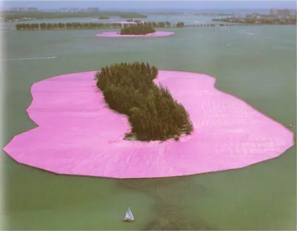 Figure 2-3 Surrounded Islands by Christo and Jeanne-Claude 