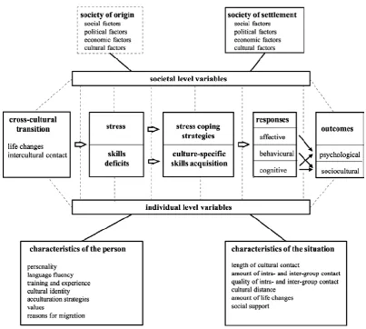 Figure 1. The acculturation process (Zhou et al., 2008, p. 69). 