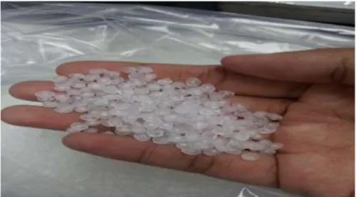Figure 4: Polypropylene in granule 