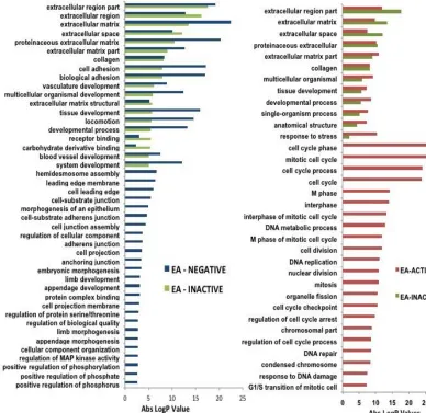 Figure 1.4. Results of gene ontology analysis of 