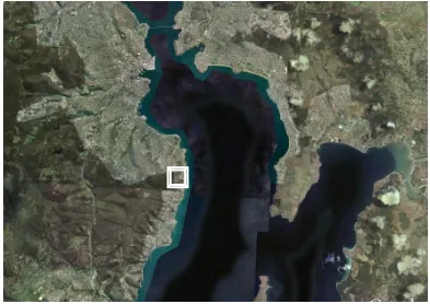 Figure 4-2. Location of Sandy Bay Road development, Hobart , taken from Google Earth (2008) 