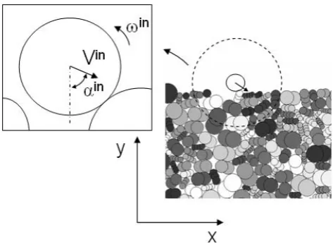 Fig. 1. Incident kinematic conditions.