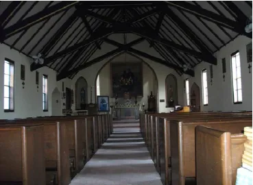 Figure 2.8 Stations of the Cross interspersed with rectangular windows in original  recessed openings