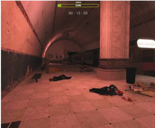 Figure 1. Subway platform in the game Code Red Triage 