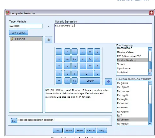 Figure 2: Compute Variable dialog box. 