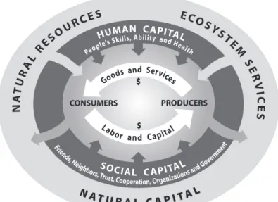 Figure 2: View of economy as Part of a larger System