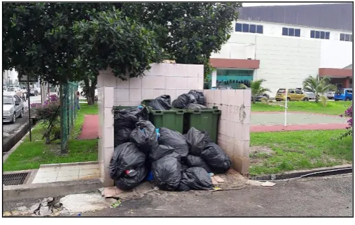 Fig. 2 - ITI KL cafeteria dumpsite 