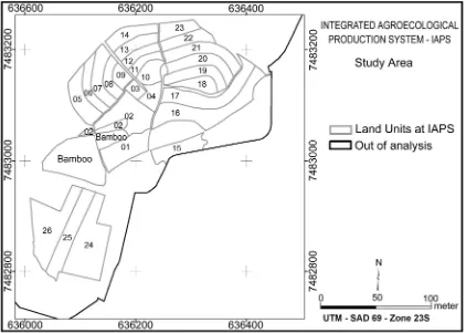 Figure 2: IAPS's land unit map