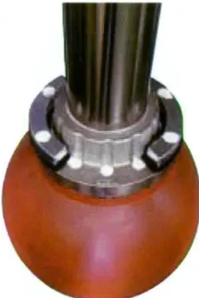 Figure 2.5 Spherical transducer head of the Furuno FSV-30 series. Copyright: Furuno Electric Co