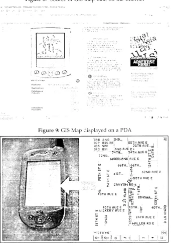 Figure 8: Source of GIS map data on the lnternet