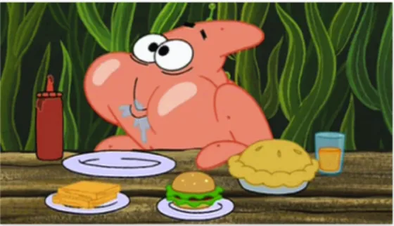 Figure 4.6 Honey Boo Boo as Patrick Star  