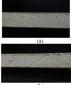 Fig. 3 shows comparison between Gypsum and MgO boards density applied in prototypes one and two, respectively