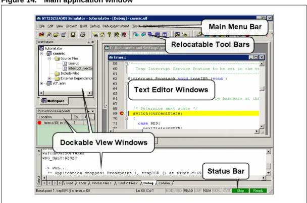 Figure 14. Main application window