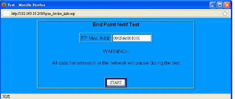 Figure 4.6.1.2.1 End Point Net Interface Test 