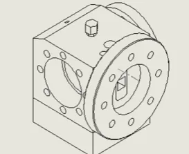 Fig. 6 The Model of the Constant Combustion Chamber.  