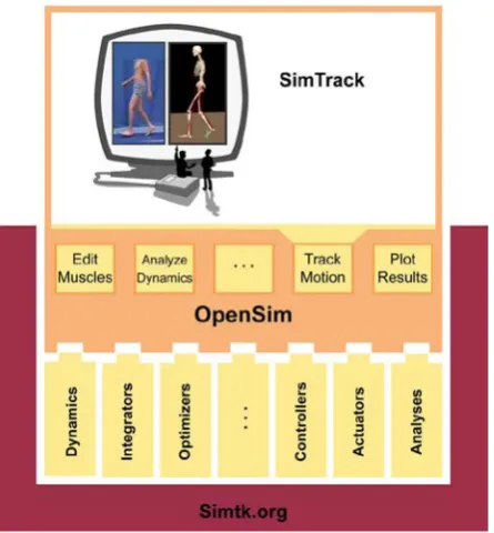 Fig.14: Interfacing models within OpenSim-Matlab/Simulink-Hasomed   
