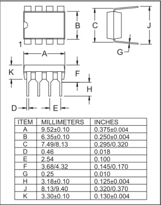 Figure 18. -P (DIP) version package outline drawing