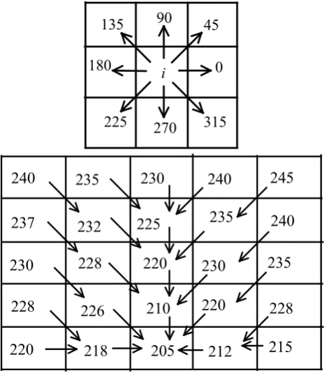 Fig. 3. Grids for 2-dimensional debris ﬂow computation.