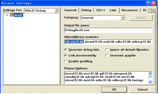 Figure 3-7: The second step of the paths configuration of OpenCV for a project 