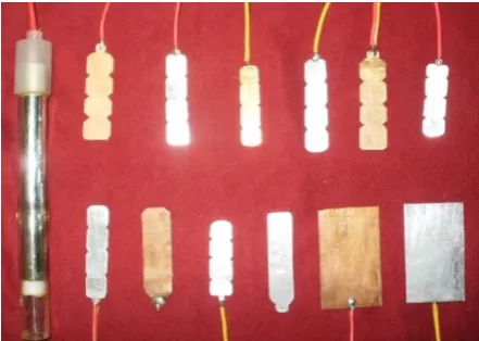 Figure 1: Electrodes and cells of different size & shape 