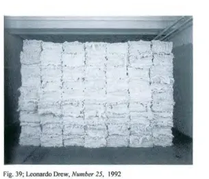 Fig. 39; Leonardo Drew, Number 25, 1992 