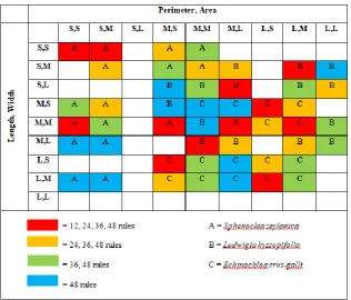 Figure 3. Rules generation based on feature extraction 