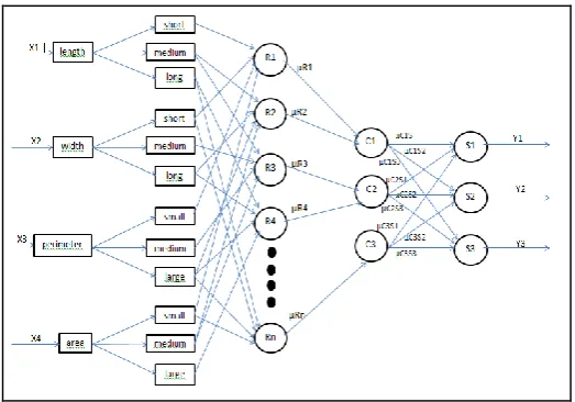 Figure 5. Neuro-fuzzy architecture 