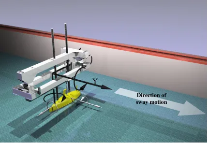Figure 3 - Schematic of sway velocity and acceleration experiments 