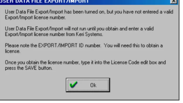 Figure 5License Code Entered