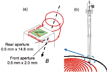 Fig. 1(a) Schematic view of an LIP. The ions that pass the two