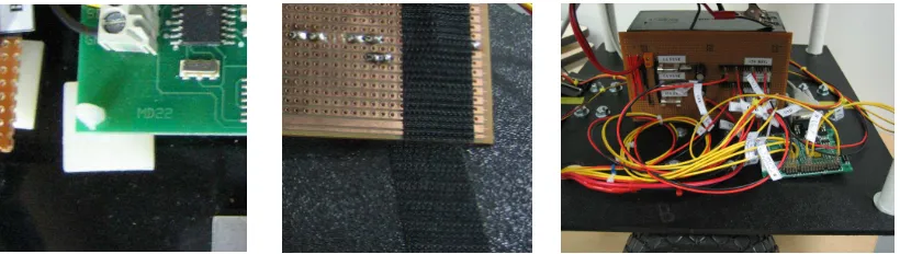 Figure 3.5 Flexible Robot Platform Component Mounting 