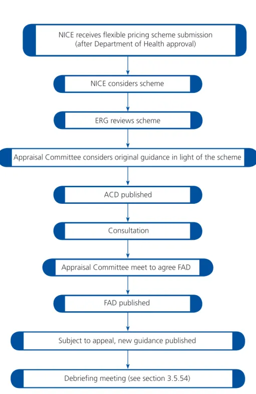 Figure 4 Process for considering a flexible pricing scheme