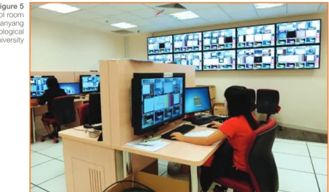 Figure 5  The control room  at Nanyang  Technological  University