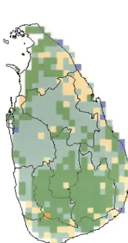 Figure 11: Permanent Crops & Arable Land in Sri Lanka (Percentage Intensity) --