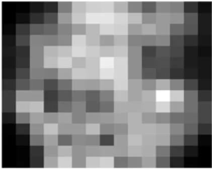 Figure 7. Scaling factors found by the optimization procedure: darker means smaller scaling factor.